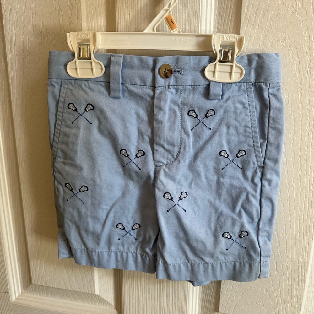 Boys Lacrosse Embroidered Breaker Shorts